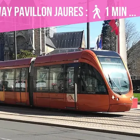 Tramway Pavillon Jaures Proche Gare 7 Le Mans