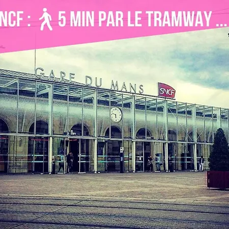 Tramway Pavillon Jaures Proche Gare 7 Apartment *