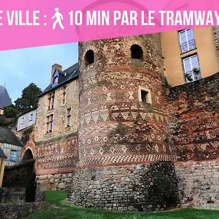 Tramway Pavillon Jaures Proche Gare 7 Apartment *